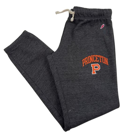 League Collegiate Princeton Logo Pull On Comfy Sweatpant Joggers Women's Size M - Picture 1 of 12